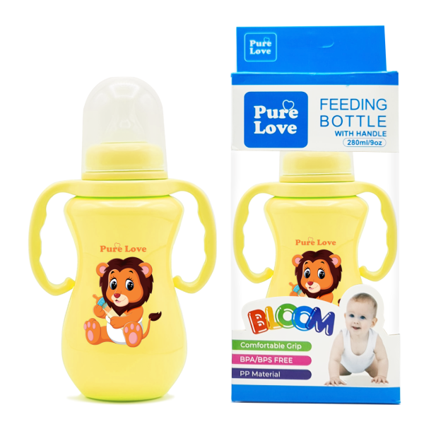 Pure Love Baby Feeding Feeder Bottle Coloured Bloom Series - 280ml/9oz - Image 5