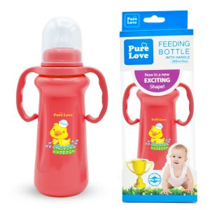 Pure Love Baby Feeding Feeder Bottle Coloured Trophy Series - 280ml/9oz