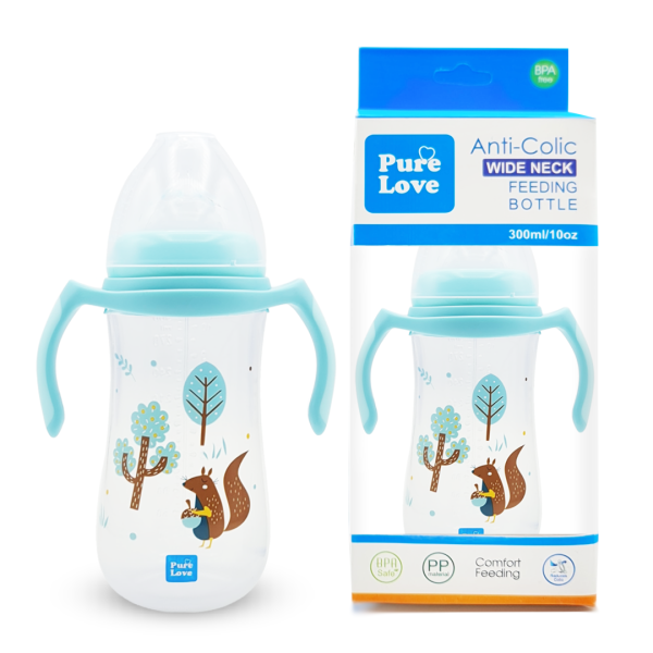 Pure Love Anti-Colic Baby Feeding Feeder Bottle – 300ml / 10oz - Image 8