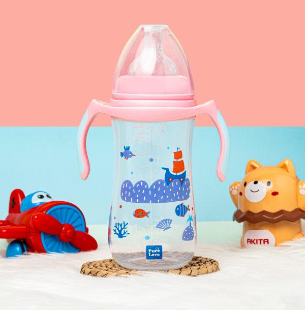 Pure Love Anti-Colic Baby Feeding Feeder Bottle – 300ml / 10oz - Image 5