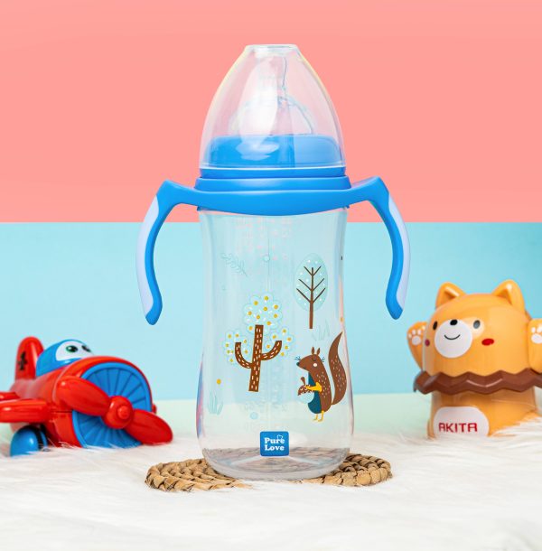 Pure Love Anti-Colic Baby Feeding Feeder Bottle – 300ml / 10oz - Image 2